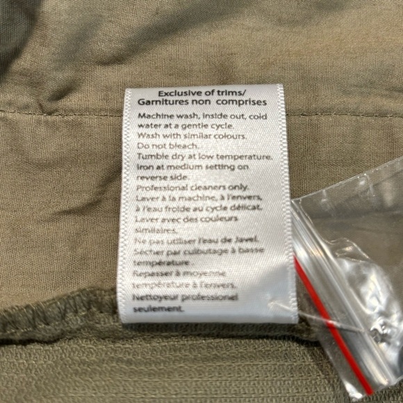 SILVER JEANS Sz M Shirt Boyfriend Fit Corduroy Seam Pockets Unlined Buttons NWOT - Picture 13 of 13